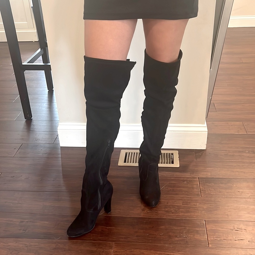 Black Over the Knee Boots